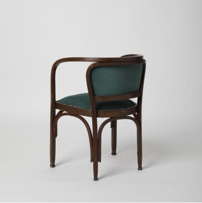 Vienna Secession Armchair by Gustav Siegel for J.J.kohn, 1890s-KKZ-1814330