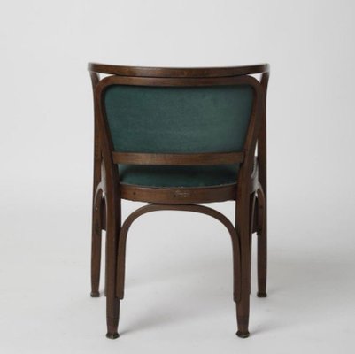 Vienna Secession Armchair by Gustav Siegel for J.J.kohn, 1890s-KKZ-1814330