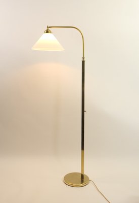 Viennese Art Deco Adjustable Floor Lamp, 1920s-KDB-1703862