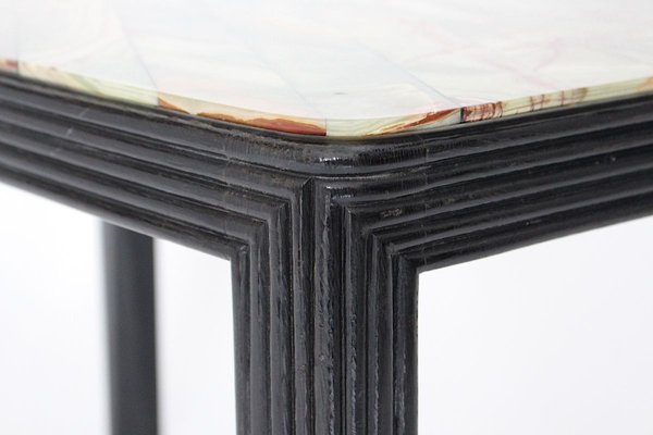 Viennese Beech & Onyx Side Table by Josef Hoffmann, Circa 1918-NB-852979