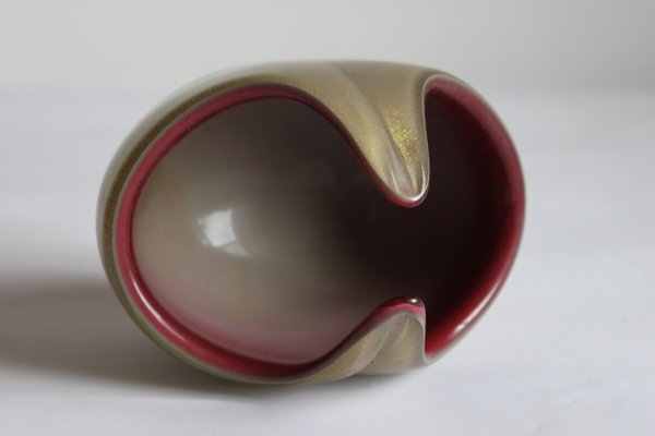 Viennese Bowl in Murano Glass, 1950s-PLT-1334723