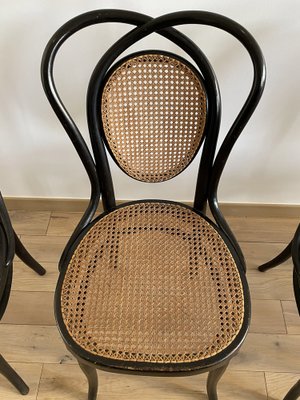 Viennese Chairs N.33 by J & J Kohn, 1900, Set of 8-OTV-1093292