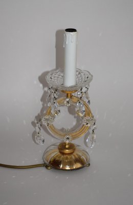 Viennese Crystal Glass Table Lamps from Lobmeyr, 1950s, Set of 2-VA-743510