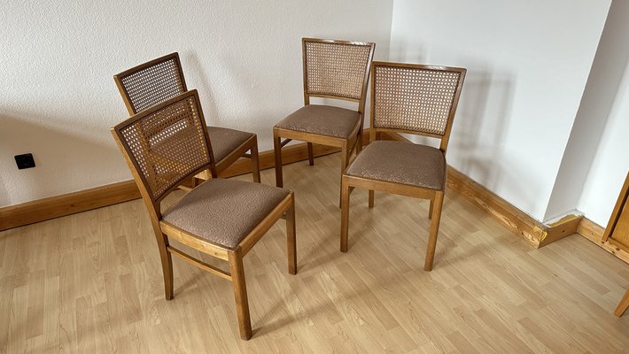 Viennese Dining Chairs, 1950s, Set of 4-IRY-1802284