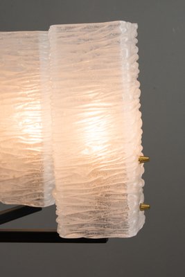 Viennese Frosted Glass Chandelier by J.T. Kalmar, 1960s-SPD-844633