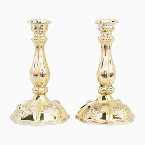 Viennese Jugendstil Candle Holders, 1907, Set of 2-SPD-1105299