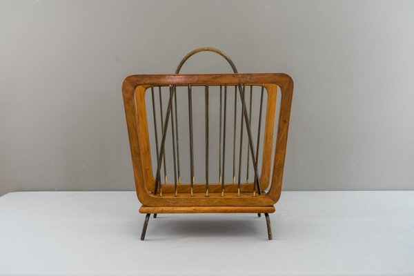 Viennese Magazine Rack, 1950s-SPD-801718