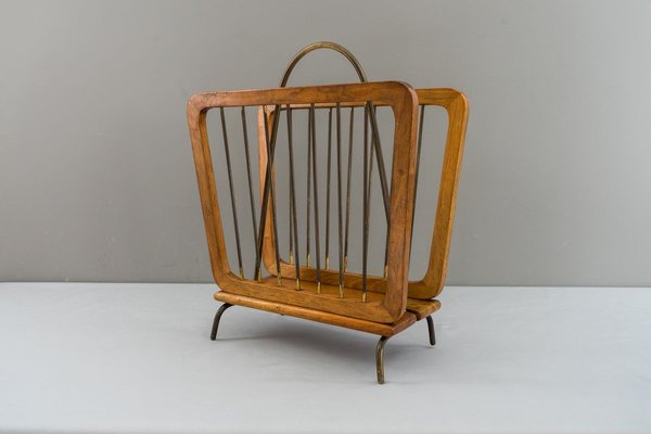 Viennese Magazine Rack, 1950s-SPD-801718