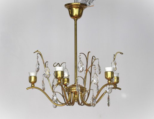 Viennese Modern Ceiling Lamp attributed to Josef Frank for Kalmar, 1930s-VA-1817845