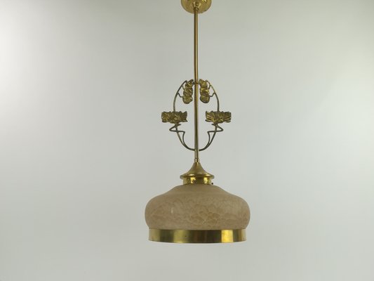 Viennese Pendant Lamp for Dining Table, 1920s-KDB-1447890