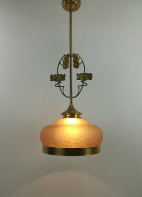 Viennese Pendant Lamp for Dining Table, 1920s-KDB-1447890