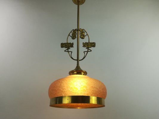 Viennese Pendant Lamp for Dining Table, 1920s-KDB-1447890