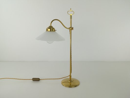 Viennese Table Lamp in Brass, 1930s-KDB-1262777