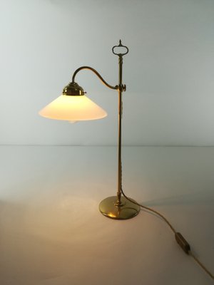 Viennese Table Lamp in Brass, 1930s-KDB-1262777