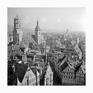 View From City Hall Belfry to Old City, Stuttgart Germany, 1935-DYV-988164