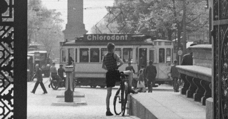 View from Iron Gate to City Life Darmstadt, Germany, 1938, Printed 2021-DYV-997888