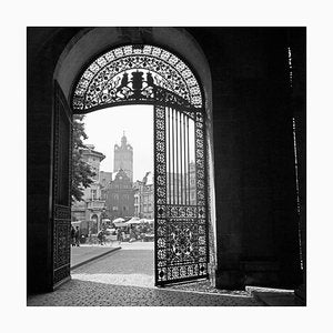 View Gate Residence Castle to Main Market Darmstadt, Germany, 1938, Printed 2021-DYV-997887