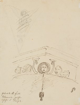 View of Civita Castellana, 1857, Pencil-OJR-1273333