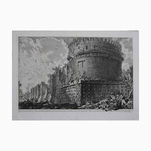 View of Mausoleo of Cecilia Metella - Original Etching by G. B. Piranesi - 1773 1773-ZCI-759266