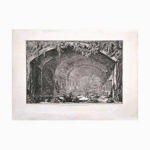 View of the Cave known as Bergantino - Etching by G. B. Piranesi - 1762 1762-ZCI-759276