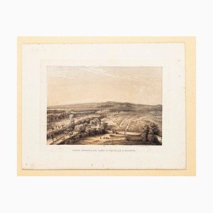 View of the Military Field in Magenta - Lithograph by Carlo Perrin - 1860 1860-ZCI-758070