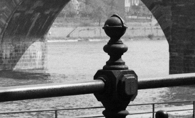 View to Old Bridge Over River Neckar at Heidelberg, Germany 1936, Printed 2021-DYV-990674