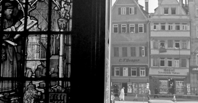 View to Shopping Passage, Stuttgart Germany, 1935-DYV-988156