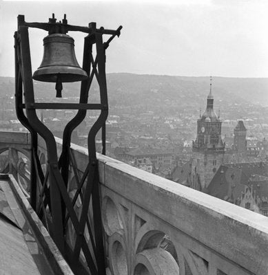 View to Stuttgart City Hall, Germany, 1935-DYV-988152