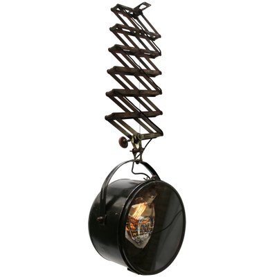 Vinatge Industrial Black Metal Scissor Spot Light Pendant Lamp-BLS-1332341