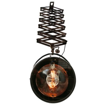 Vinatge Industrial Black Metal Scissor Spot Light Pendant Lamp-BLS-1332341