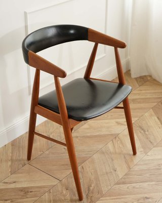 Vinatge Teak Chair by Aksel Bender Madsen and Ejnar Larsen for Norden Mobelfabrik, 1950s-WZU-2033724