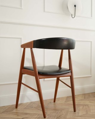 Vinatge Teak Chair by Aksel Bender Madsen and Ejnar Larsen for Norden Mobelfabrik, 1950s-WZU-2033724