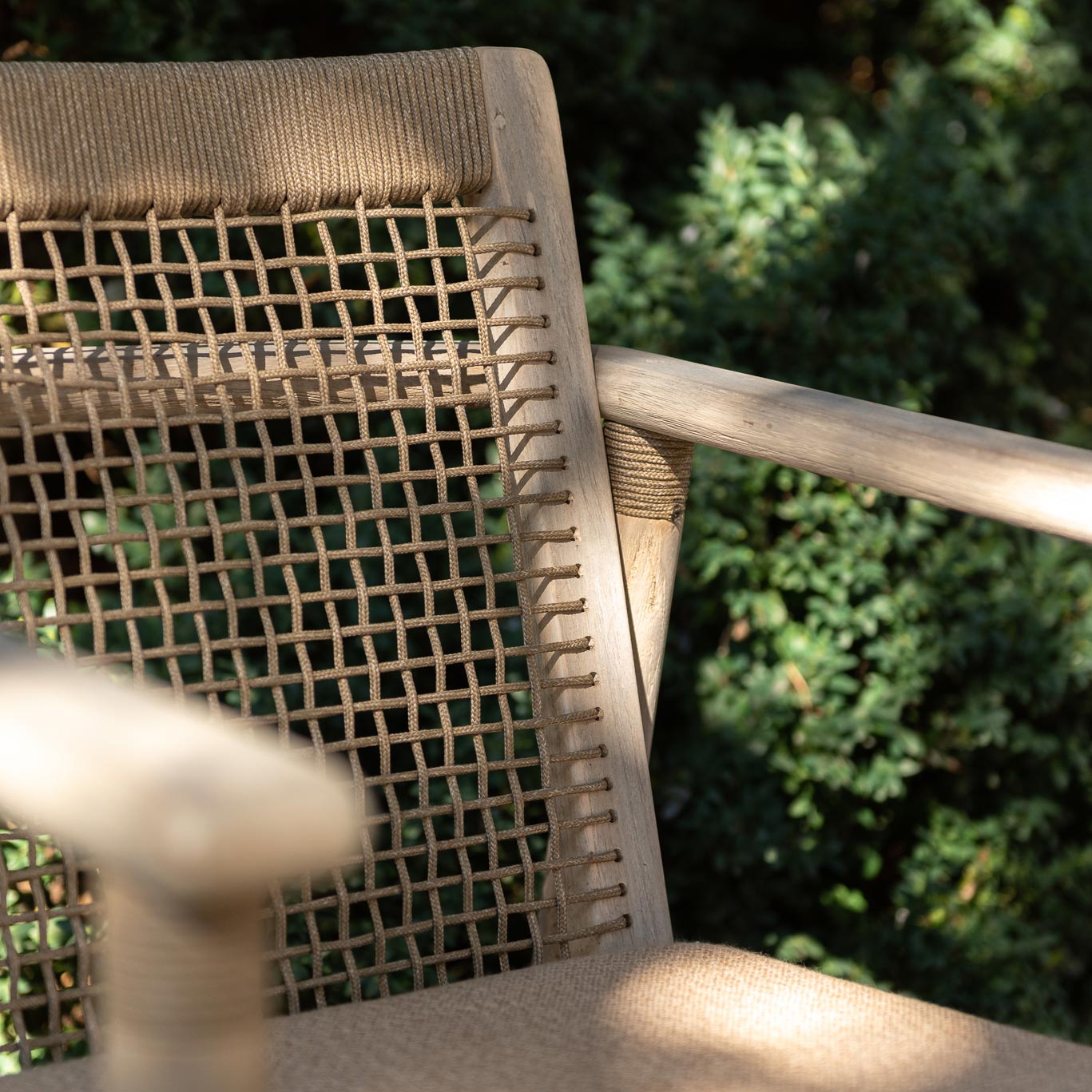 Teak Garden Dining Chair With Armrests David by Vincent Sheppard