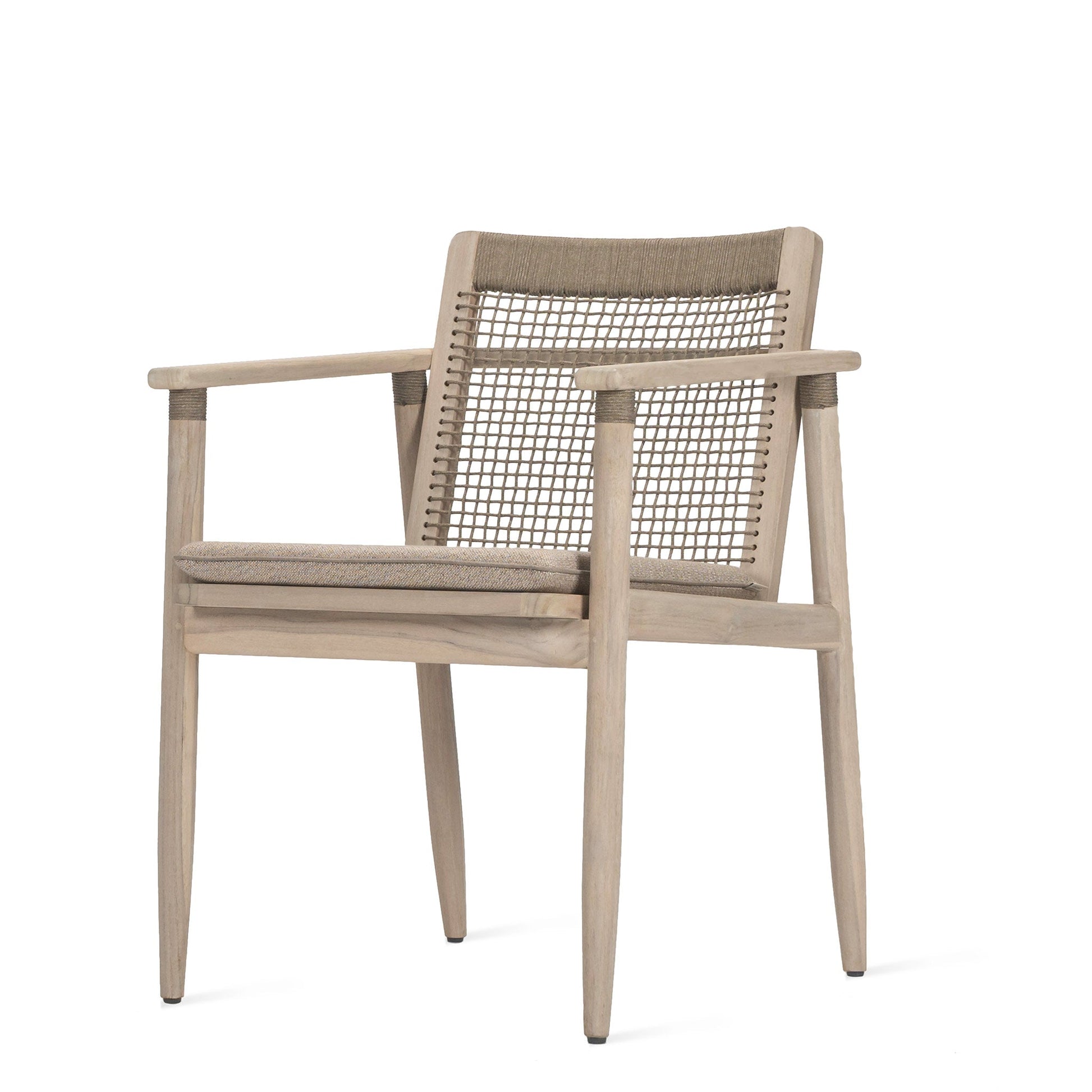 Teak Garden Dining Chair With Armrests David by Vincent Sheppard