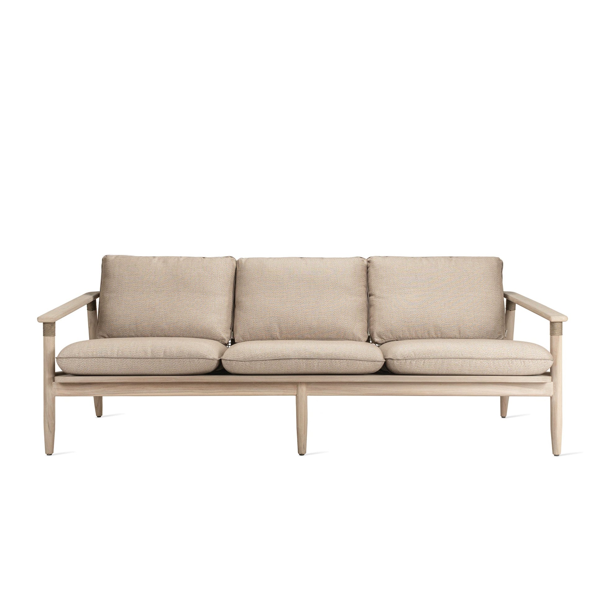 3 Seater Teak Garden Lounge Sofa David by Vincent Sheppard