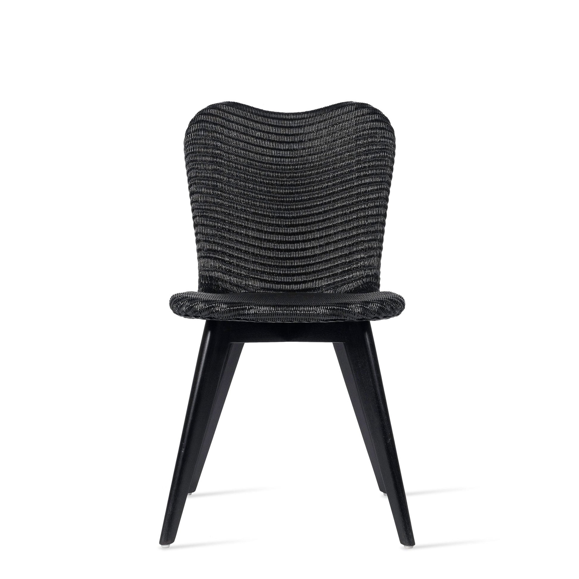 dining chair black wood base LILY by Vincent Sheppard