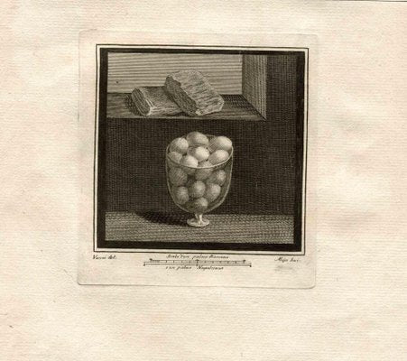 Vincenzo Aloja, Ancient Roman Fresh, Etching, 18th-Century-ZCI-1164020