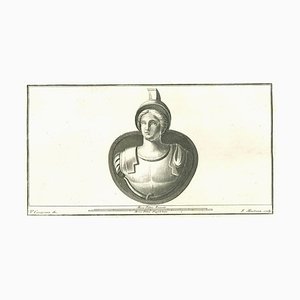 Vincenzo Campana, Ancient Roman Fresco, Etching, 18th Century-ZCI-1775802