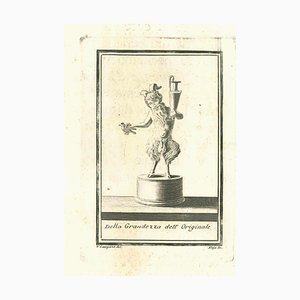 Vincenzo Campana, Ancient Roman Statues, Original Etching, 18th Century-ZCI-2025055