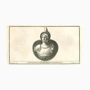 Vincenzo Campana, Athena Goddess Armed, Etching, 18th-Century-ZCI-1164006