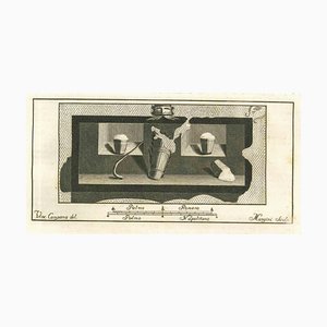 Vincenzo Campana, Still Life Fresco, Etching, 18th Century-ZCI-1781797