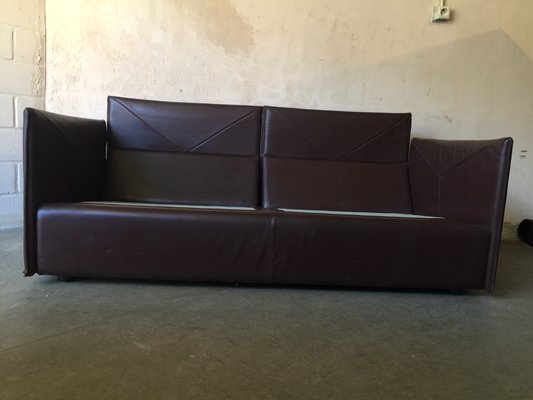 Vintage 2-Seater Brown Leather Sofa from Leolux-XQY-577316