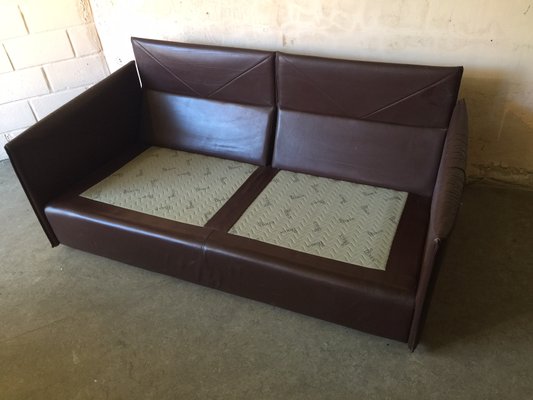 Vintage 2-Seater Brown Leather Sofa from Leolux-XQY-577316