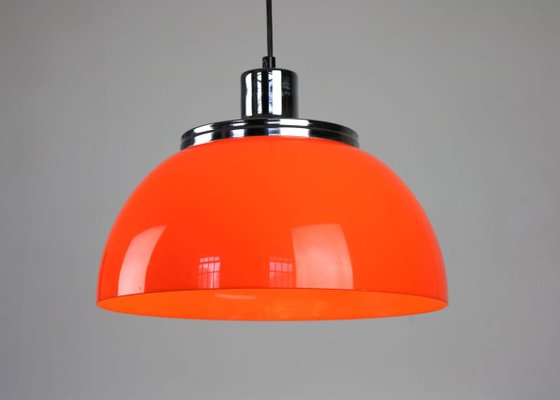 Vintage 2240 Faro Pendant Lamp by Luigi Massoni from Guzzini & Meblo, 1960s, Set of 2-HGJ-724897