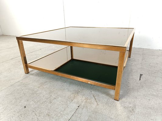 Vintage 23kt Coffee Table from Belgo Chrom / Dewulf Selection, 1970s-IRH-1820101