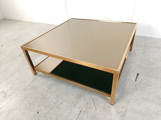 Vintage 23kt Coffee Table from Belgo Chrom / Dewulf Selection, 1970s-IRH-1820101