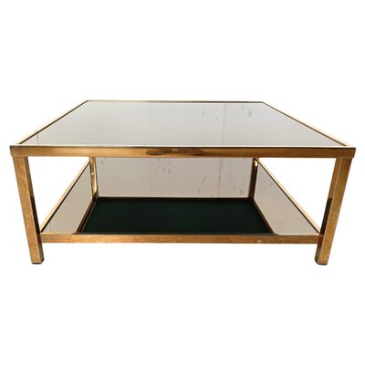 Vintage 23kt Coffee Table from Belgochrom, 1970s-IRH-1820410