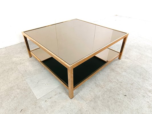 Vintage 23kt Coffee Table from Belgochrom, 1970s-IRH-1820410