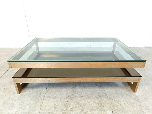 Vintage 23kt Gold Coffee Table from Belgochrom, 1970s-IRH-1816825