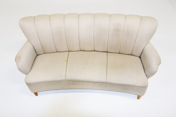 Vintage 3-Seater Sofa, Sweden, 1940s-GEK-1351174